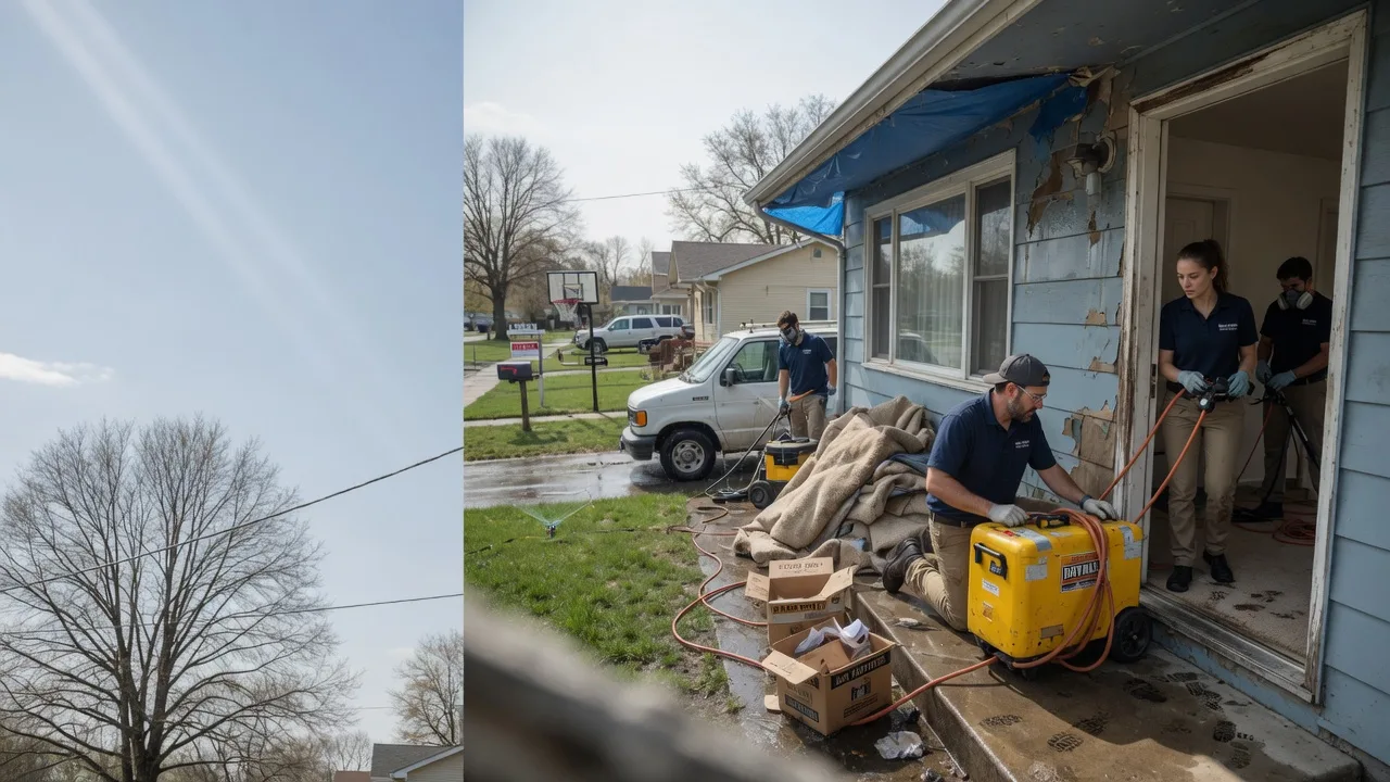 Basement Flood Cleanup in Lewisville, AR near me
